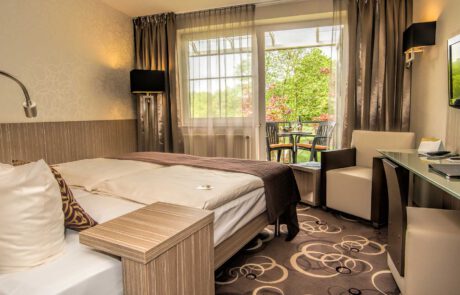 NordWest-Hotel Bad Zwischenahn Zimmer Comfort-Zimmer Balkon-Terasse 1