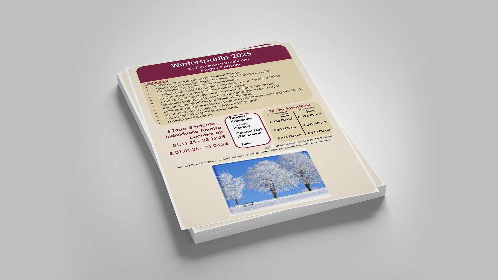 NordWest-Hotels Prospekte Preview Winterspartip